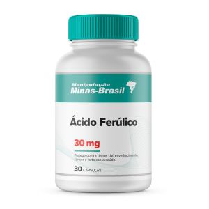 Ácido Ferúlico 30Mg 30 Cápsulas