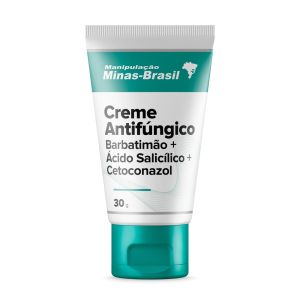 Creme Antifúngico Barbatimão + Ácido Salicílico + Cetoconazol 30g