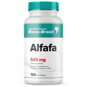 Alfafa 500 Mg - 120 Cápsulas