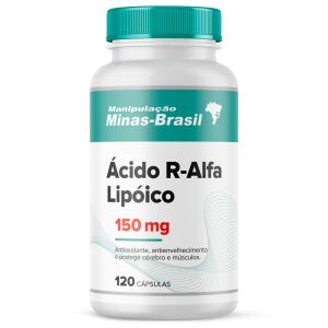 Ácido R -Alfa Lipóico 150Mg - 120 Cápsulas