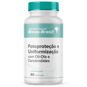 Fotoproteção e Uniformização com Oli-Ola e Carotenóides 60 Cápsulas