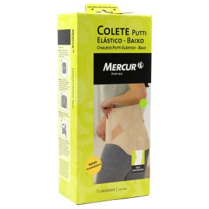 Colete Putti Elástico Baixo Reto Tamanho M Mercur