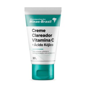 Creme Clareador Vitamina C   Ácido Kójico 30G