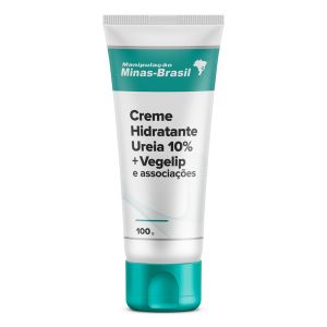 Creme Hidratante Uréia 10%   Vegelip   Colágeno Com 100G