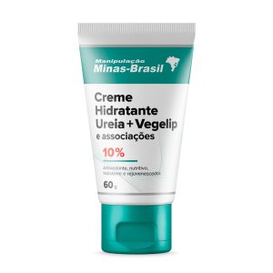 Creme Hidratante Uréia 10%   Vegelip   Colágeno Com 60G