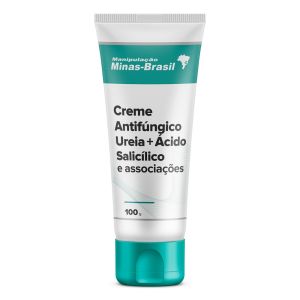 Creme Antifúngico - Ureia 20%   Ácido Salicílico   Alfa Bisabolol   Miconazol Com 100G