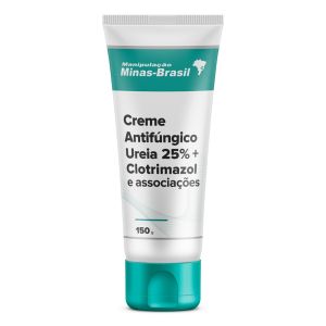 Creme Antifúngico - Ureia 25%   Ácido Salicílico   Alfa Bisabolol   Clotrimazol 150G