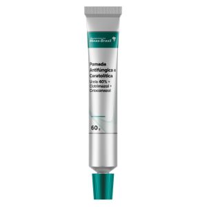 Pomada Antifúngica / Ceratolítica - Ureia 40%   Clotrimazol   Cetoconazol 60G
