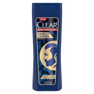 Shampoo Cabelo e Barba 200ml Clear Men