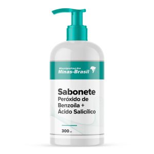 Sabonete Peróxido De Benzoíla com Ácido Salicílico 300Ml
