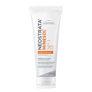 Protetor Solar Corpo e Rosto Minesol FPS 70 200ml Neostrata