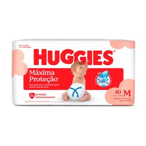 Fraldas Supreme Care Tamanho M Com 40 Unidades Huggies