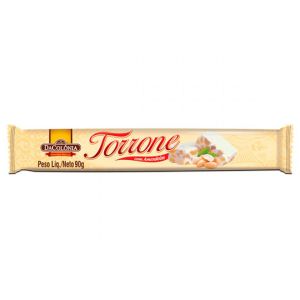 Torrone com Amedoim 90g DaColônia
