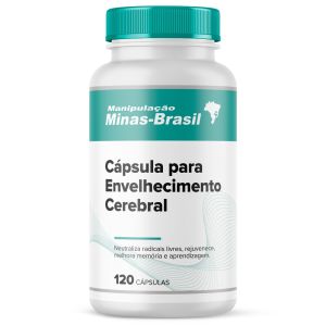 Cápsula Para Envelhecimento Cerebral Idebenona - 120 Cápsulas