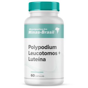 Polypodium Leucotomos + Luteína 60 Cápsulas