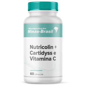 Nutricolin + Cartidyss + Vitamina C 60 Cápsulas