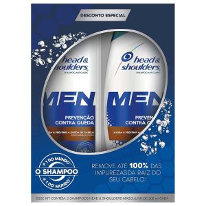 Kit Shampoo Prevenção Contra Queda Com 2 Unidades de 200Ml Head And Shoulders
