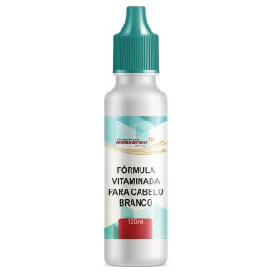 Fórmula Vitaminada Para Cabelo Branco -120 Ml