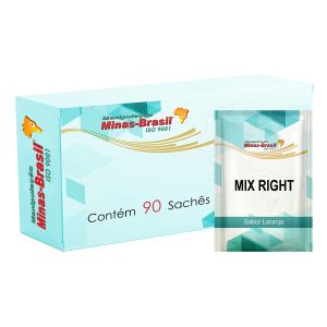 Mix Right Sabor Laranja Com 90 Sachês