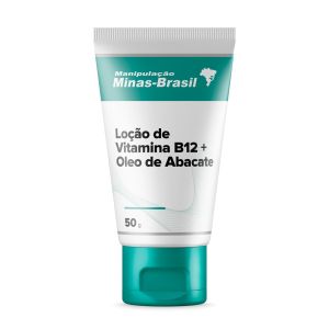 Loção de Vitamina B12 Com Oleo de Abacate -50G