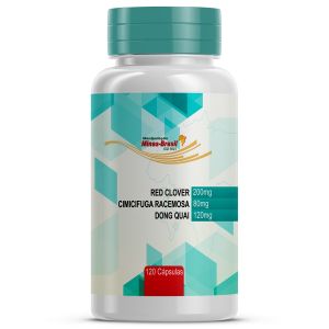 Red Clover 200Mg   Cimicifuga Racemosa 80Mg   Dong Quai 120Mg 120 Cápsulas