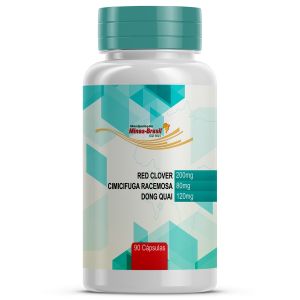 Red Clover 200Mg   Cimicifuga Racemosa 80Mg   Dong Quai 120Mg 90 Cápsulas