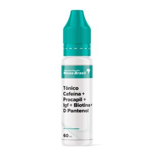 Tônico Cafeína + Procapil + Igf + Biotina + D Pantenol 60Ml