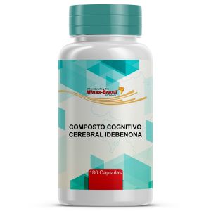 Composto Cognitivo Cerebral Idebenona 180 Cápsulas