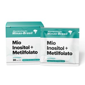 Mio Inositol 2G   Metilfolato 200Mcg Sabor Frutas Vermelhas 30 Sachês