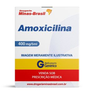 Amoxicilina 400mg/5ml 100ml com Seringa Dosadora Genérico Germed