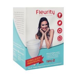Coletor Menstrual Tipo 2 Com 1 Unidade Fleurity