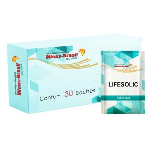 Lifesolic 300mg Sabor Uva 60 Sachês