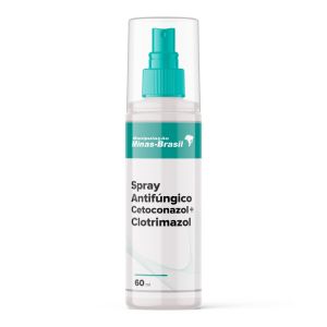 Spray Anti-Fungos/Micoses Cetoconazol   Clotrimazol 60Ml