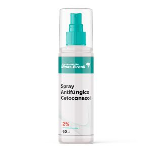 Spray Anti-Fungos/Micoses Cetoconazol 2% 60Ml