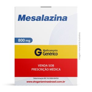 Mesalazina 800mg Com 30 Comprimidos Genérico Neo Química