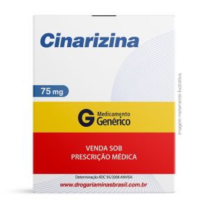 Cinarizina 75 Mg Com 30 Comprimidos Ranbaxy