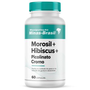 Morosil   Hibiscus   Picolinato Cromo -60 Cápsulas