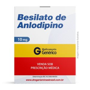 Besilato de Anlodipino 10mg com 30 Comprimidos Genérico Neo Química