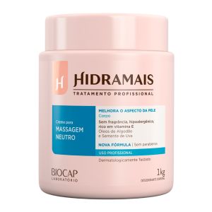 Creme de Massagem Corporal Hidramais Neutro 1kg
