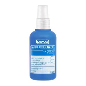 Água Oxigenada Spray 10 Volumes 100ml Farmax