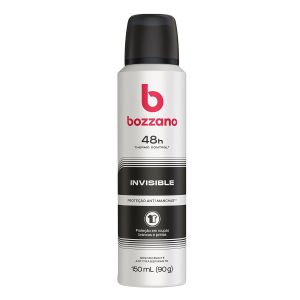 Desodorante Antitranspirante Aerosol Invisible 150ml Bozzano