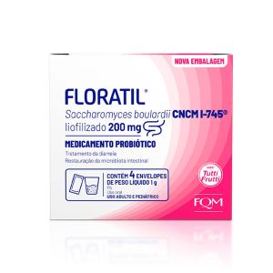 Floratil 200mg com 4 Envelopes FQM
