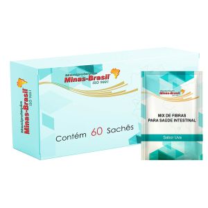 Mix de Fibras Para Saúde Intestinal - Sabor Uva 60 Sachês