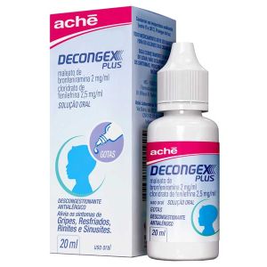 Decongex Plus Gotas 20ml Ache