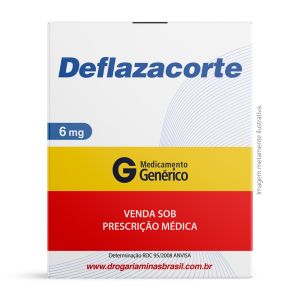 Deflazacorte 6 Mg Com 20 Comprimidos Genérico Ems