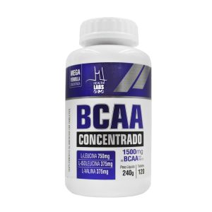 BCAA Concentrado 1500mg com 120 Tabletes Health Labs