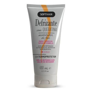 Defrizante Capilar Soft Hair Com Queratina 400Ml
