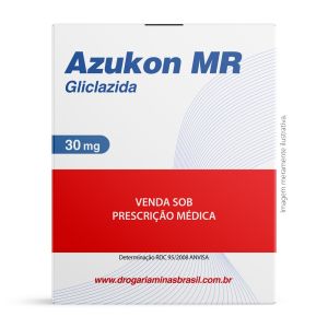 Azukon MR 30mg com 100 Comprimidos Torrent Pharma