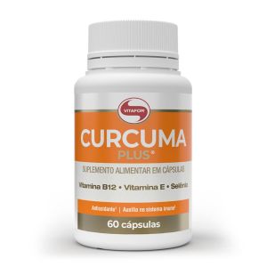 Curcuma Plus Com 60 Cápsulas Vitafor