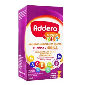 Addera Imunidade Kids 600UI Sabor Uva 75ml